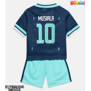 Německo Jamal Musiala #10 Dětské Venkovní dres komplet MS 2026 Krátký Rukáv (+ trenýrky)